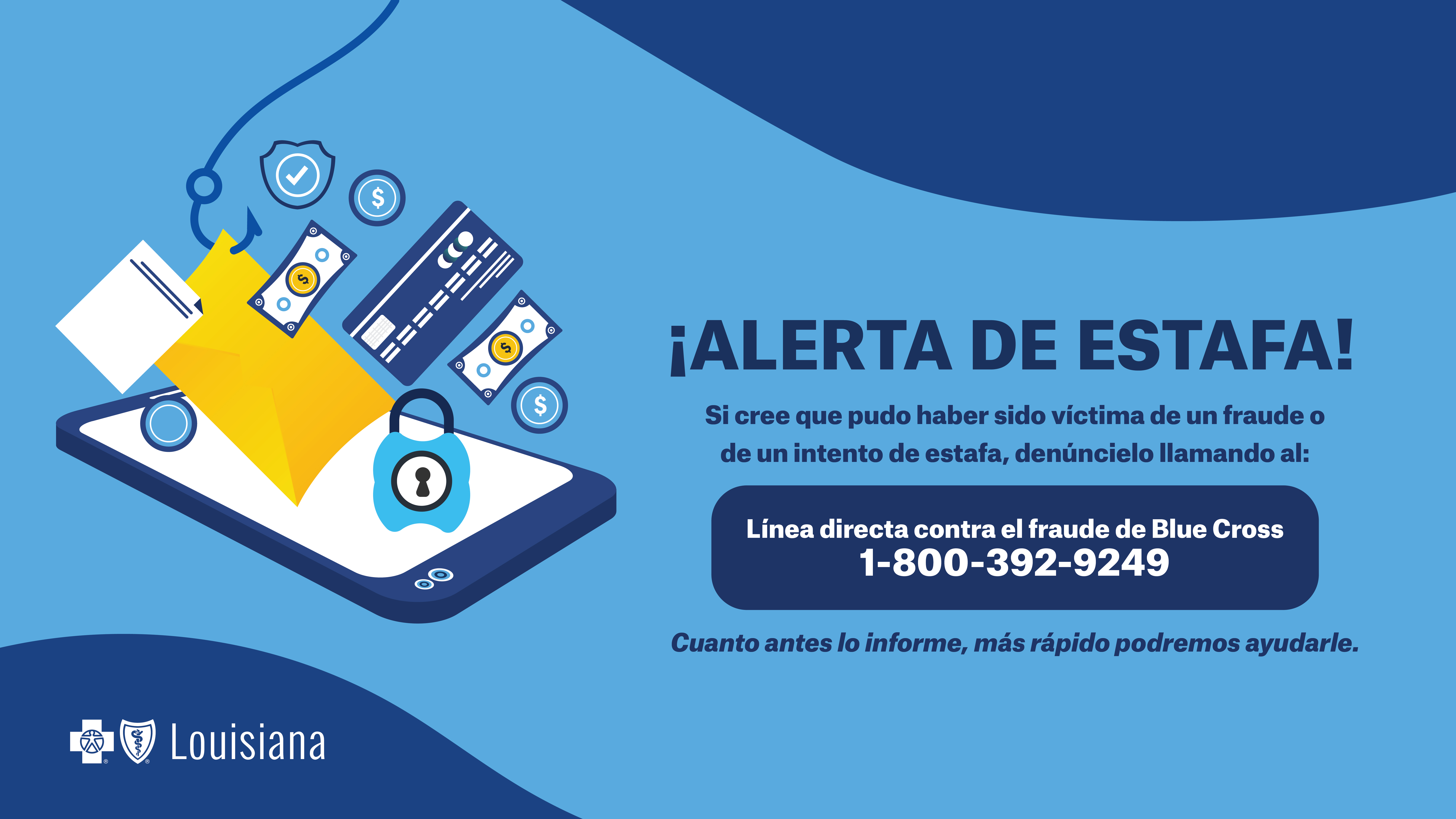 Scam Awareness Graphic - Spanish