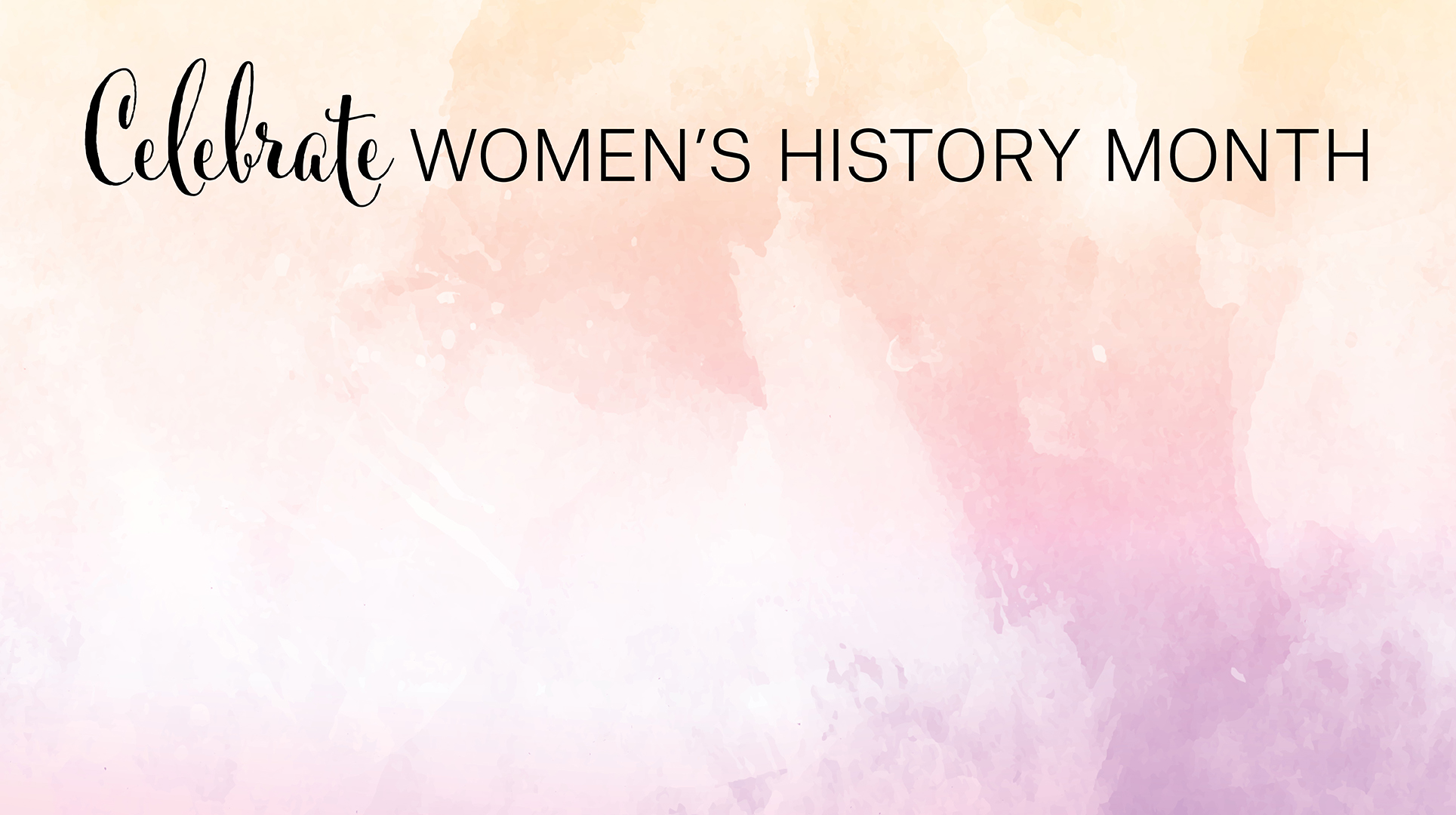 Women's History Month Teams Background Version 2